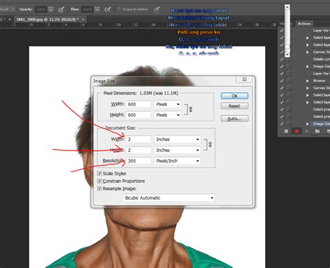 1x1 picture size in photoshop|HOW TO CREATE 2X2 AND 1X1 ID PICTURE USING .